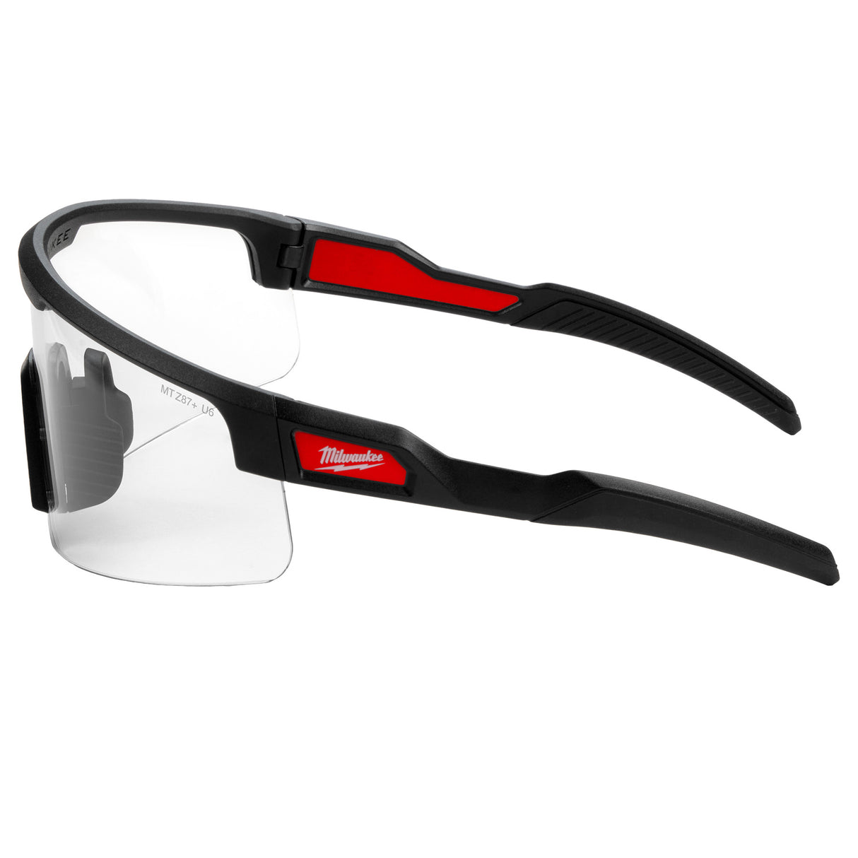 Milwaukee 48-73-2505 Wrap Around Safety Glasses - Clear Anti-Scratch Lenses