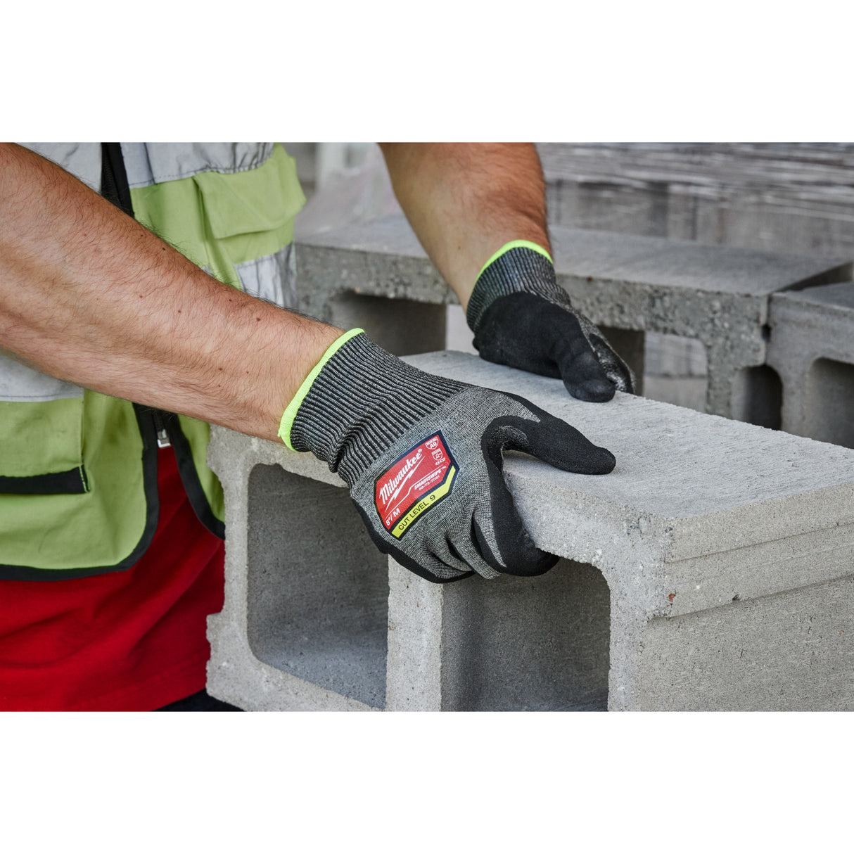 Milwaukee Cut Level 9 High-Dexterity Nitrile Dipped Gloves