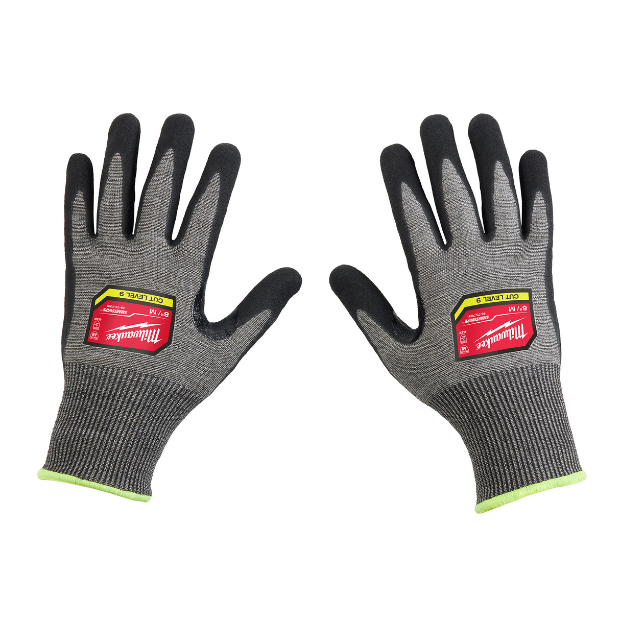 Milwaukee Cut Level 9 High-Dexterity Nitrile Dipped Gloves