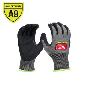 Milwaukee Cut Level 9 High-Dexterity Nitrile Dipped Gloves