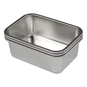 Milwaukee Tool 49-16-0203 (3) Stainless Steel Containers for M18™ Jobsite Lunch Warmer