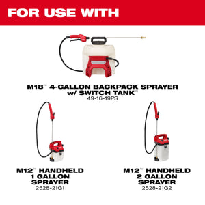 Milwaukee 49-16-2804 Backpack Sprayer Hose Handle and Wand Assembly