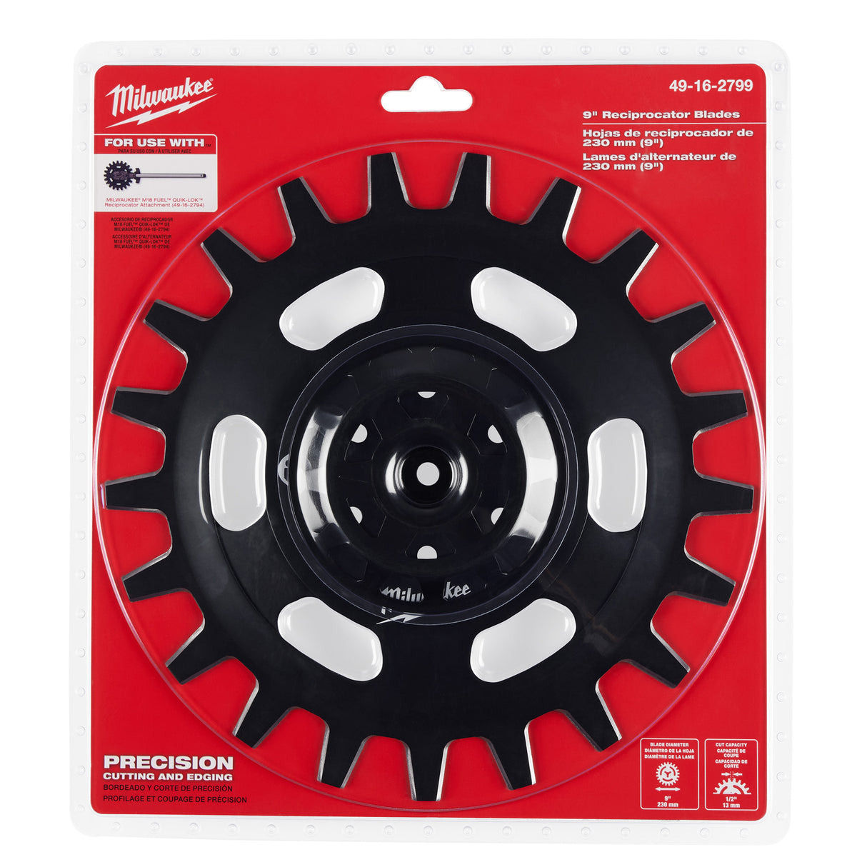 Milwaukee 49-16-2799 9" Reciprocator Blades