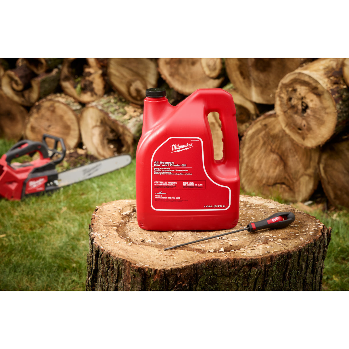 Milwaukee All Season Bar & Chain Oil - Gallon