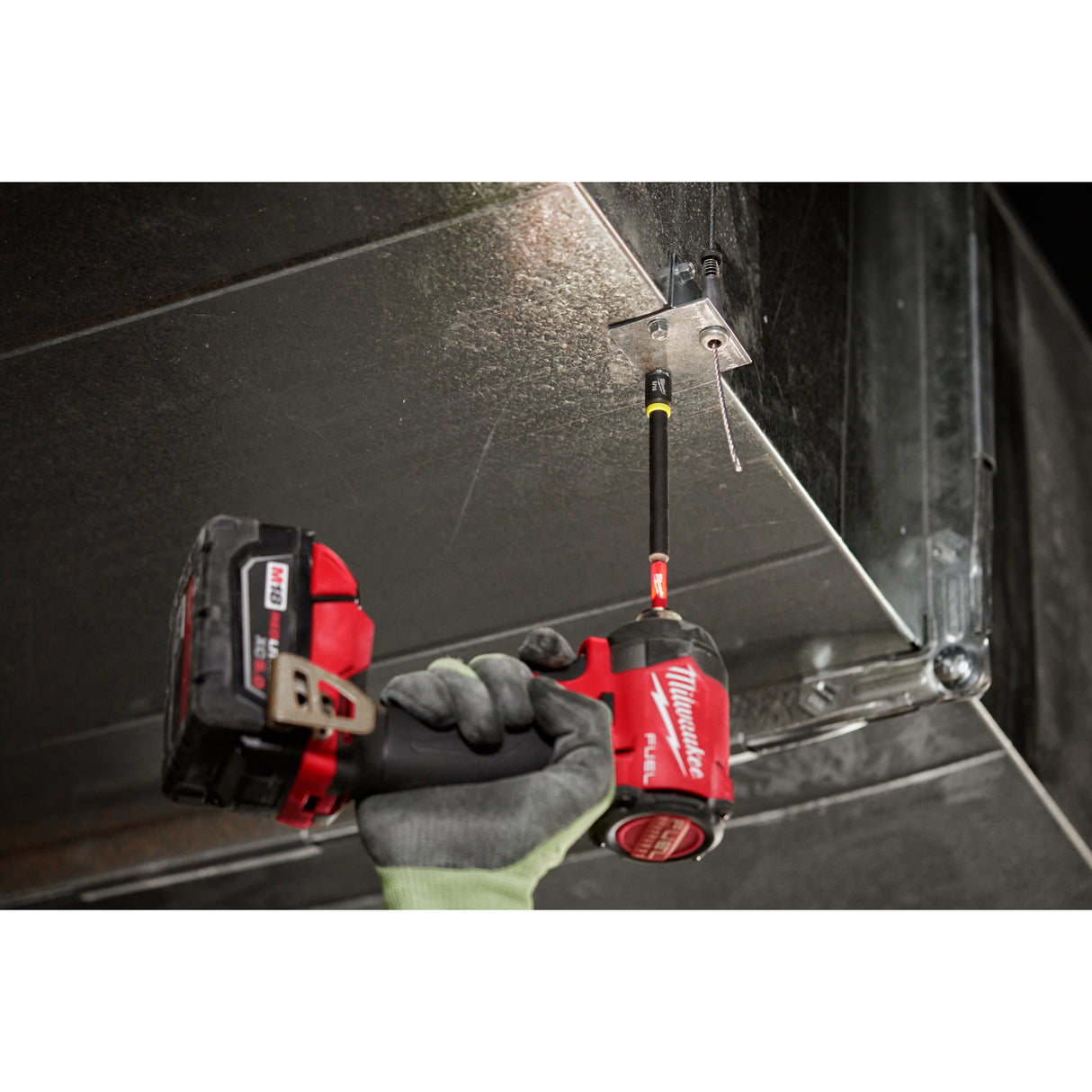 Milwaukee 49-66-4588 9/16" x 6" Magnetic Nut Driver - SHOCKWAVE Impact Duty