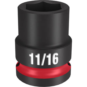 Milwaukee SHOCKWAVE Impact Duty™ 1/2" Drive 11/16" 6 Point Sockets 49-66-6205