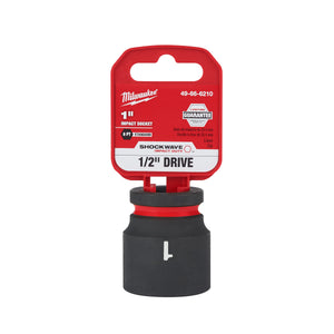 Milwaukee SHOCKWAVE Impact Duty™ 1/2" Drive  1" 6 Point Sockets 49-66-6210