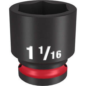 Milwaukee SHOCKWAVE Impact Duty™ 1/2" Drive  1-1/16" 6 Point Sockets 49-66-6211