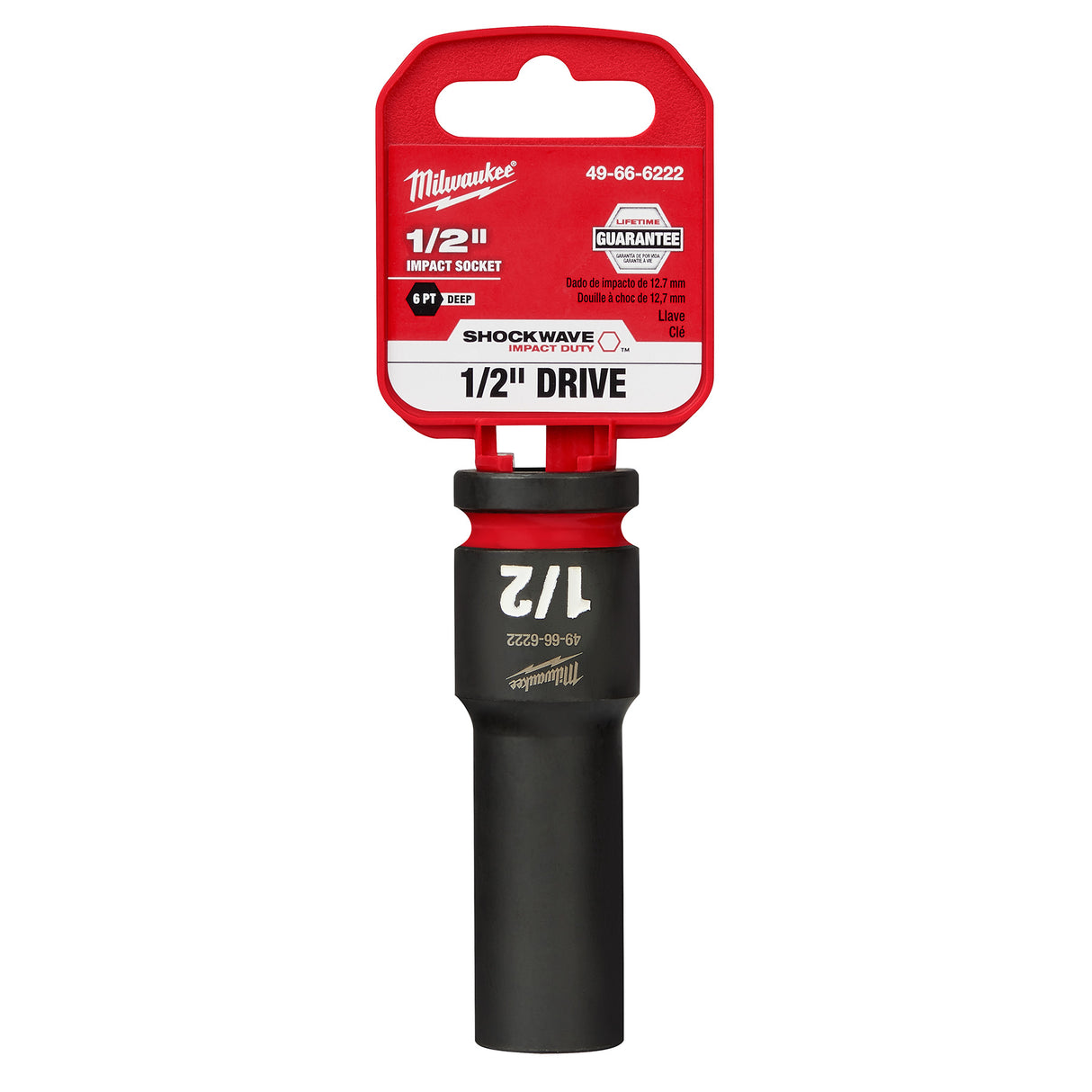 Milwaukee SHOCKWAVE Impact Duty™ 1/2" Drive  1/2" 6 Point Sockets 49-66-6222