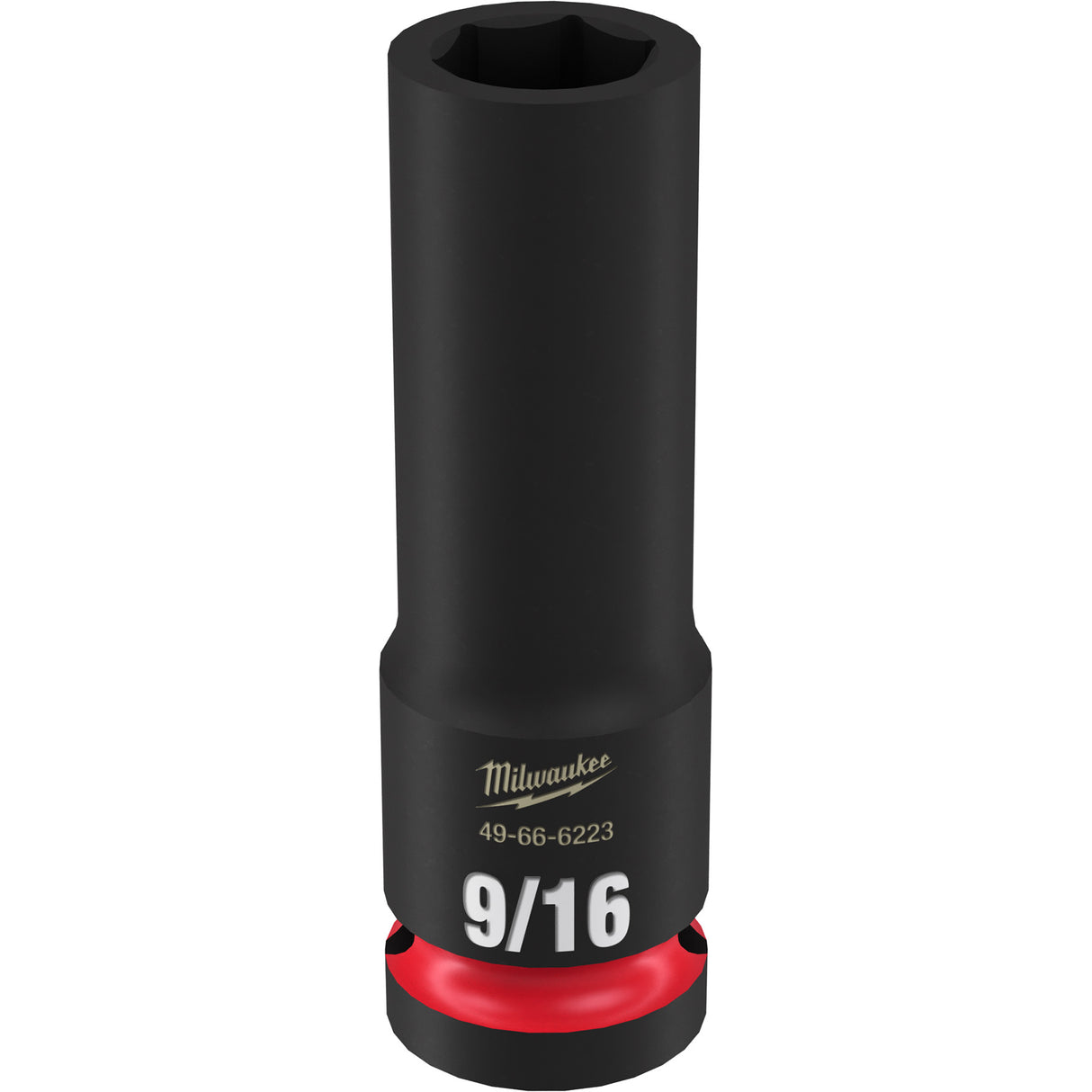 Milwaukee 1/2" Drive 9/16" 6 Point Socket SHOCKWAVE Impact Duty™  49-66-6223