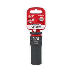 Milwaukee 1/2" Drive 11/16" 6 Point Socket SHOCKWAVE Impact Duty™ 49-66-6225