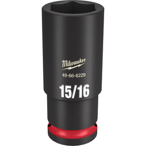 Milwaukee 1/2" Drive 15/16" 6 Point Socket SHOCKWAVE Impact Duty™ 49-66-6229
