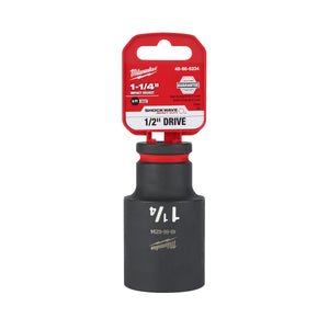 Milwaukee 1/2" Drive 1-1/4" 6 Point Socket SHOCKWAVE Impact Duty™ 49-66-6234