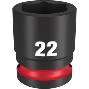Milwaukee 1/2" Drive 22MM 6 Point Socket SHOCKWAVE Impact Duty™ 49-66-6254
