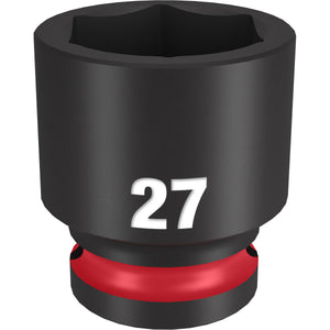 Milwaukee 1/2" Drive 27MM 6 Point Socket SHOCKWAVE Impact Duty™ 49-66-6259