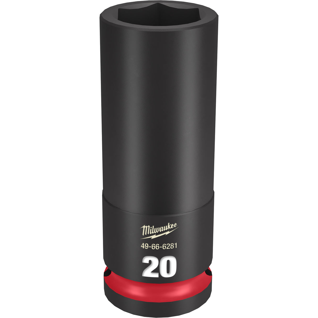 Milwaukee 1/2" Drive 20MM Deep 6 Point Socket SHOCKWAVE Impact Duty™ 49-66-6281