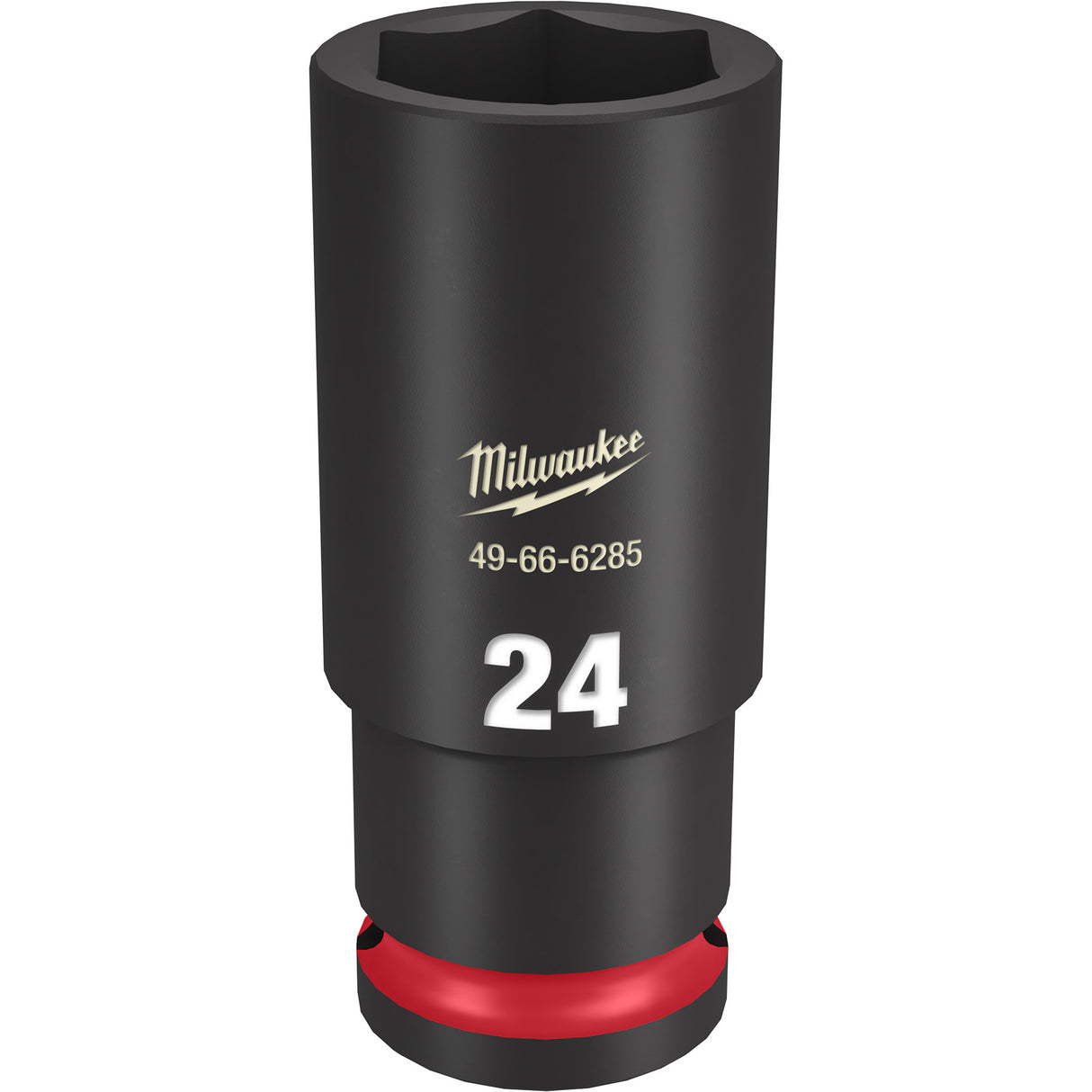 Milwaukee 1/2" Drive 24MM Deep 6 Point Socket SHOCKWAVE Impact Duty™ 49-66-6285