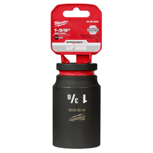 Milwaukee SHOCKWAVE™ Impact Duty 3/4" Drive 1-3/8" Deep 6 Point Socket 49-66-6345