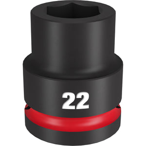 Milwaukee SHOCKWAVE™ Impact Duty 3/4" Drive 22MM Standard 6 Point Socket 49-66-6360