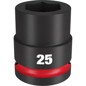 Milwaukee SHOCKWAVE™ Impact Duty 3/4" Drive 25mm Standard 6 Point Socket 49-66-6363