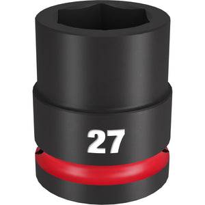 Milwaukee SHOCKWAVE™ Impact Duty 3/4" Drive 27MM Standard 6 Point Socket 49-66-6365