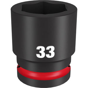 Milwaukee SHOCKWAVE™ Impact Duty 3/4" Drive 33MM Standard 6 Point Socket 49-66-6371