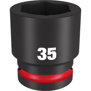 Milwaukee SHOCKWAVE™ Impact Duty 3/4" Drive 35MM Standard 6 Point Socket 49-66-6373
