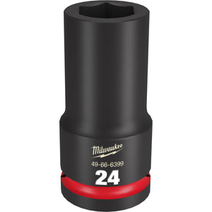 Milwaukee SHOCKWAVE™ Impact Duty 3/4" Drive 24MM Deep 6 Point Socket 49-66-6399