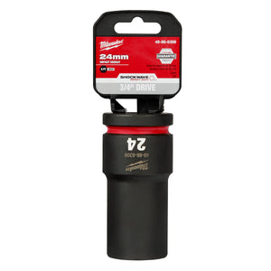 Milwaukee SHOCKWAVE™ Impact Duty 3/4" Drive 24MM Deep 6 Point Socket 49-66-6399