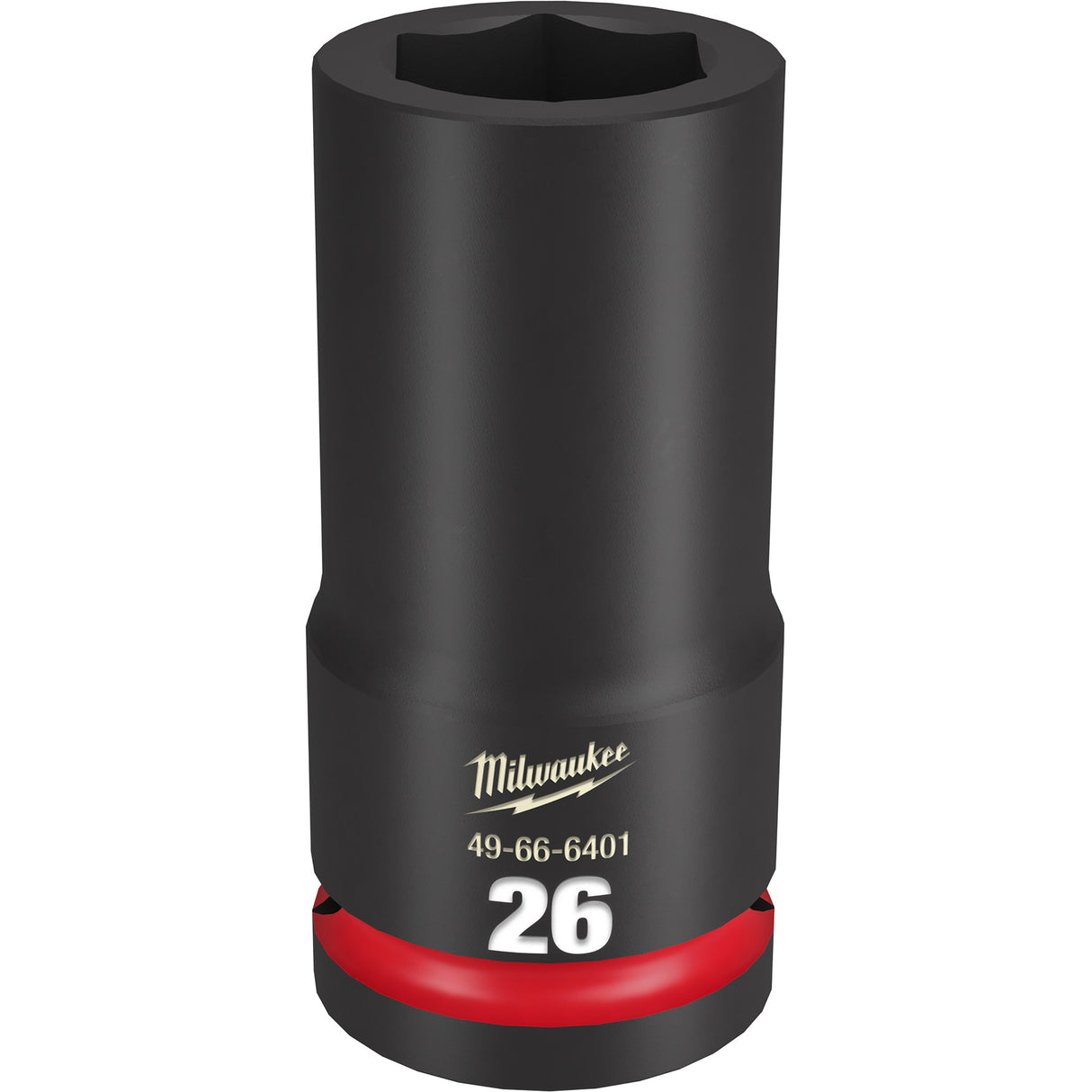 Milwaukee SHOCKWAVE™ Impact Duty 3/4" Drive 26MM Deep 6 Point Socket 49-66-6401