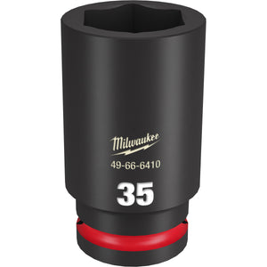 Milwaukee SHOCKWAVE™ Impact Duty 3/4" Drive 35MM Deep 6 Point Socket 49-66-6410
