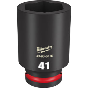Milwaukee SHOCKWAVE Impact Duty™ 3/4"Drive 41MM Deep 6 Point Socket 49-66-6416