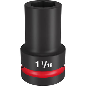 Milwaukee SHOCKWAVE™ Impact Duty 1" Drive 1-1/16" Deep 6 Point Socket 49-66-6505