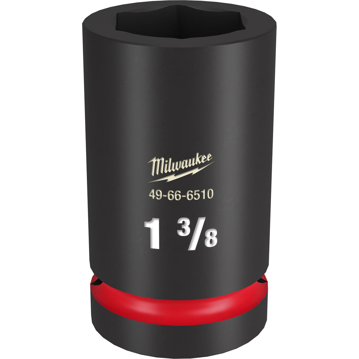 Milwaukee SHOCKWAVE™ Impact Duty 1" Drive 1-3/8" Deep 6 Point Socket 49-66-6510
