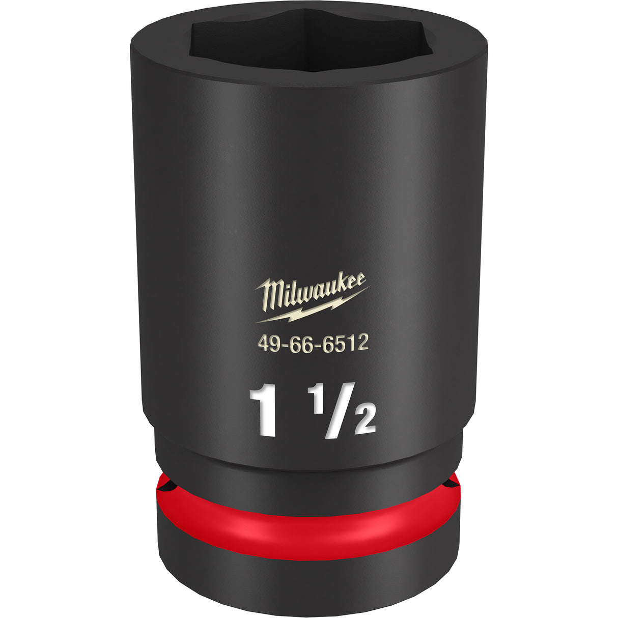 Milwaukee SHOCKWAVE Impact Duty™ 1" Drive 1-1/2" Deep 6 Point Socket 49-66-6512