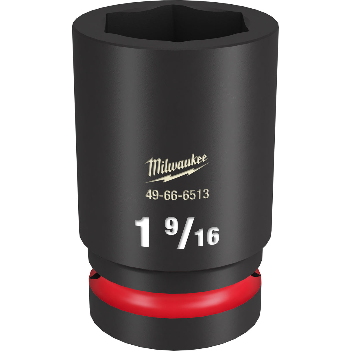 Milwaukee SHOCKWAVE™ Impact Duty 1" Drive 1-9/16" Deep 6 Point Socket 49-66-6513
