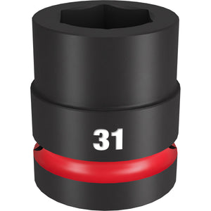 Milwaukee SHOCKWAVE Impact Duty™ 1"Drive 31MM Standard 6 Point Socket 49-66-6596