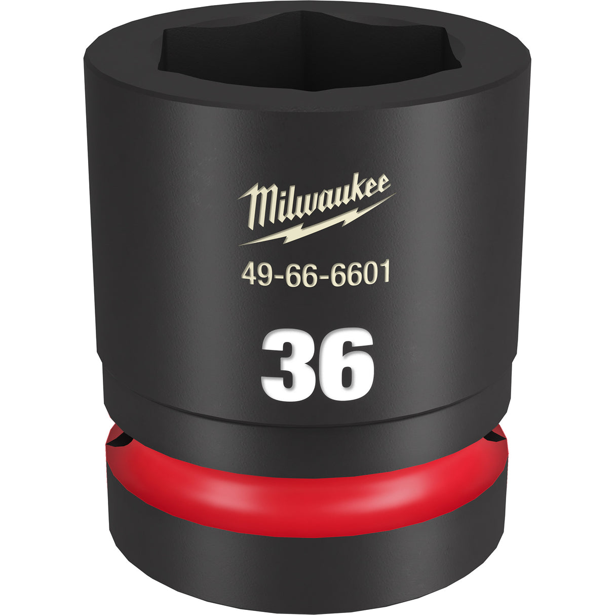 Milwaukee SHOCKWAVE™ Impact Duty 1" Drive 36MM Standard Shallow 6 Point Socket 49-66-6601