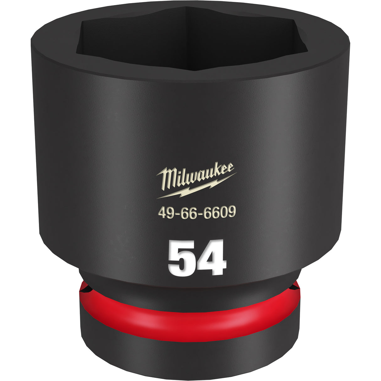 Milwaukee SHOCKWAVE™ Impact Duty 1" Drive 54MM Standard 6 Point Socket 49-66-6609