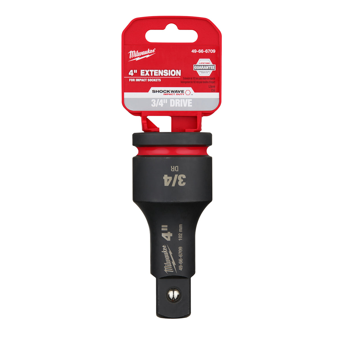 Milwaukee SHOCKWAVE™ Impact Duty 3/4" Drive 4" Extension 49-66-6709