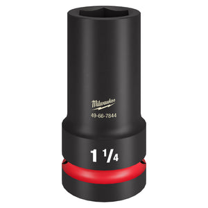 Milwaukee SHOCKWAVE Impact Duty™ 1" Drive 1-1/4" Thin Wall Extra Deep 6 Point Socket 49-66-7844