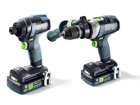 FESTOOL 577616 TID 18 HPC I-Set TPC 18/4 Impact Driver and Drill set