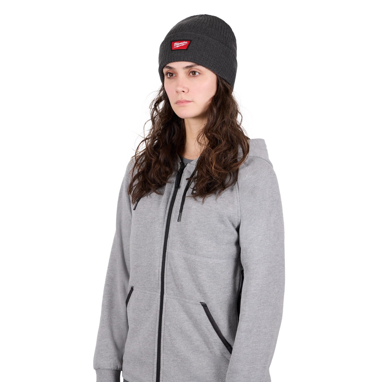 Milwaukee M750G Rib-Knit Cuffed Beanie | Gray