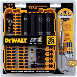DEWALT DWA2T35IRC 35 Piece Flex Torq Impact Ready Screwdriving Set