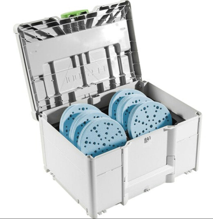FESTOOL 578192 Abrasives Systainer³ Granat D150 GR SYS