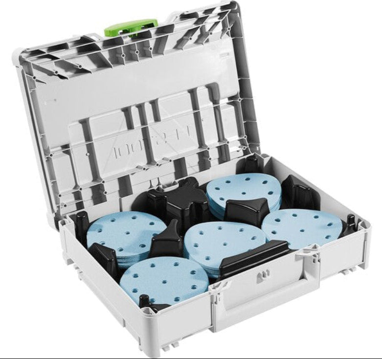 FESTOOL 578193 Abrasives Systainer³ Granat D125 GR SYS