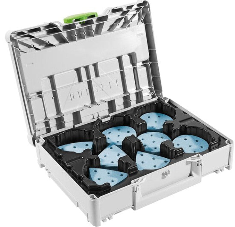 FESTOOL 578196 Abrasives Systainer³ Granat D90/V93 GR SYS