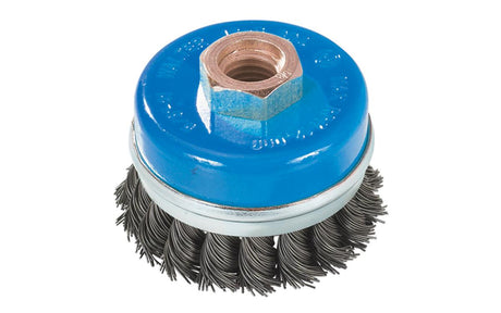 WALTER 13G314 3 5/8-11 WALTER 13G314 3 5/8-11 STAINLESS  STEEL KNOTTED WIRE CUP BRUSHES