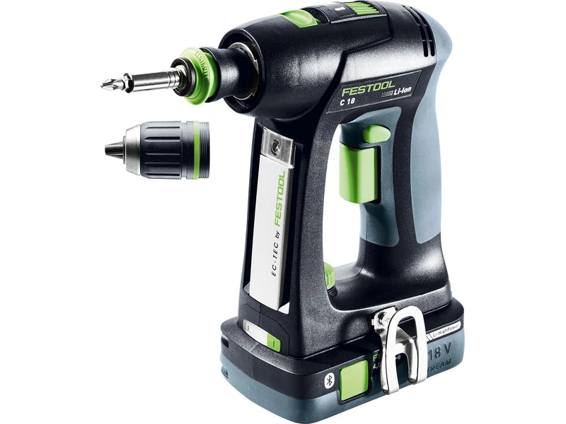 FESTOOL 577619 C 18 HPC 4,0 I-Set Cordless Drill