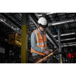 Milwaukee 48-73-1460 BOLT™ Task Full Face Shield - Clear Uncoated Lens (Compatible with Milwaukee® BOLT™ Safety Helmets & BOLT™ Hard Hats)